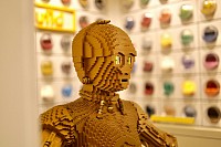 R2D2 Starwars Robot , Lego